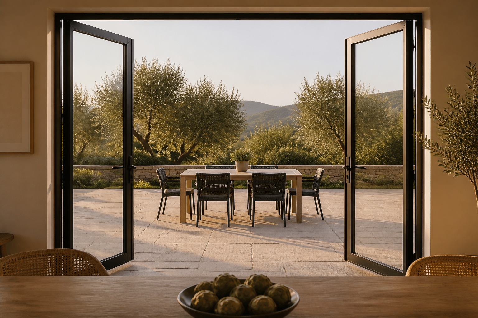 VLX 100 Double Swing / French Door in Palm Beach, FL | TruePane Windows & Doors - detail 6