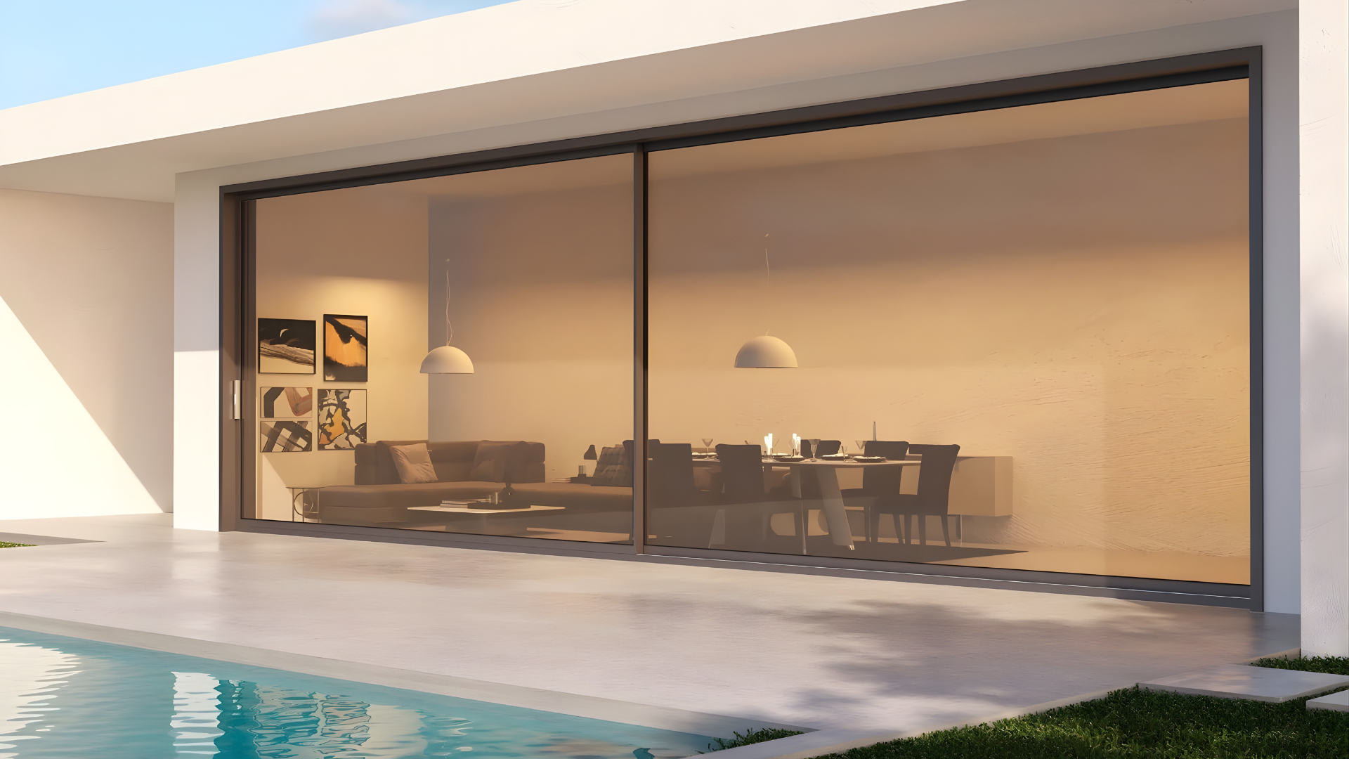 VLX 150 Heavy-Duty Sliding Door in Palm Beach, FL | TruePane Windows & Doors - detail 1