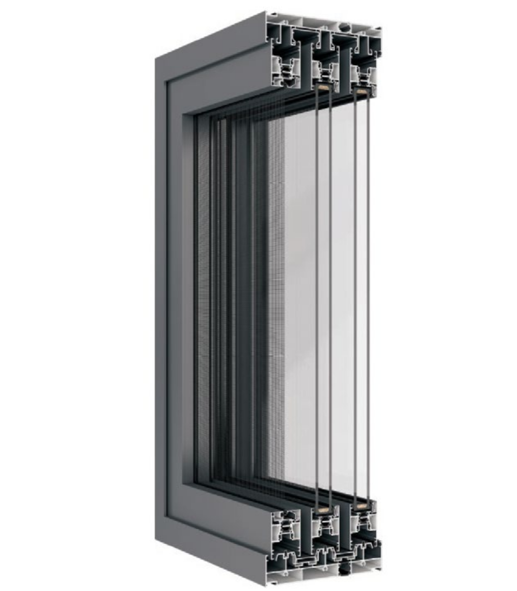 VLX 150 Heavy-Duty Sliding Door in Palm Beach, FL | TruePane Windows & Doors - detail 2