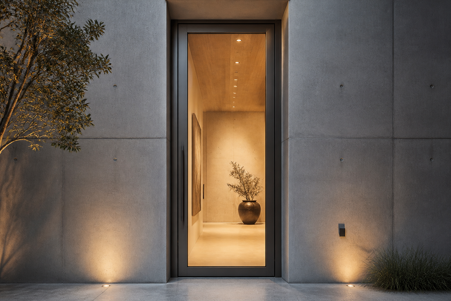 VLX 100 Pivot Door in Palm Beach, FL | TruePane Windows & Doors - detail 2