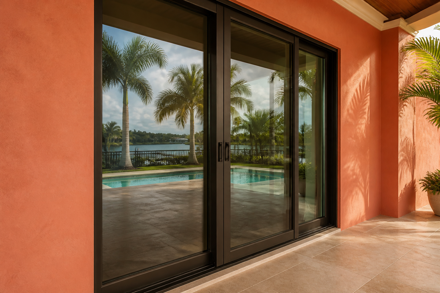 Sliding Glass & Patio Doors in Palm Beach, FL | TruePane Windows & Doors - detail 1